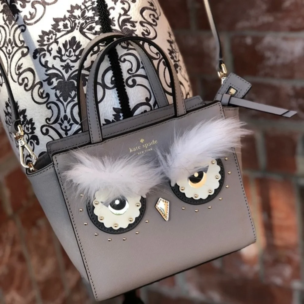 KATE SPADE Star Bright Owl Mini Hadlee Cityscape